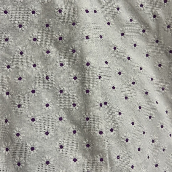 MAJORELLE Women's Dress Size:M White Purple - Picture 4 of 4